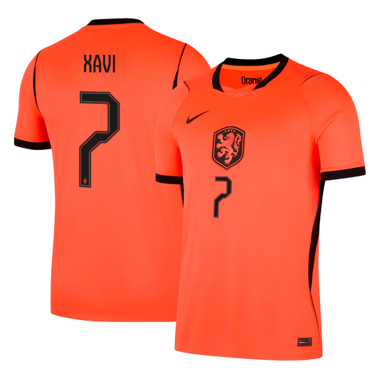 XAVI #7 Hollandia Hazai Mez 2026 Narancs