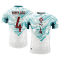 RÚBEN DIAS #4 Portugália Játékos Verzió Idegenbeli Mez Világbajnoki 2026