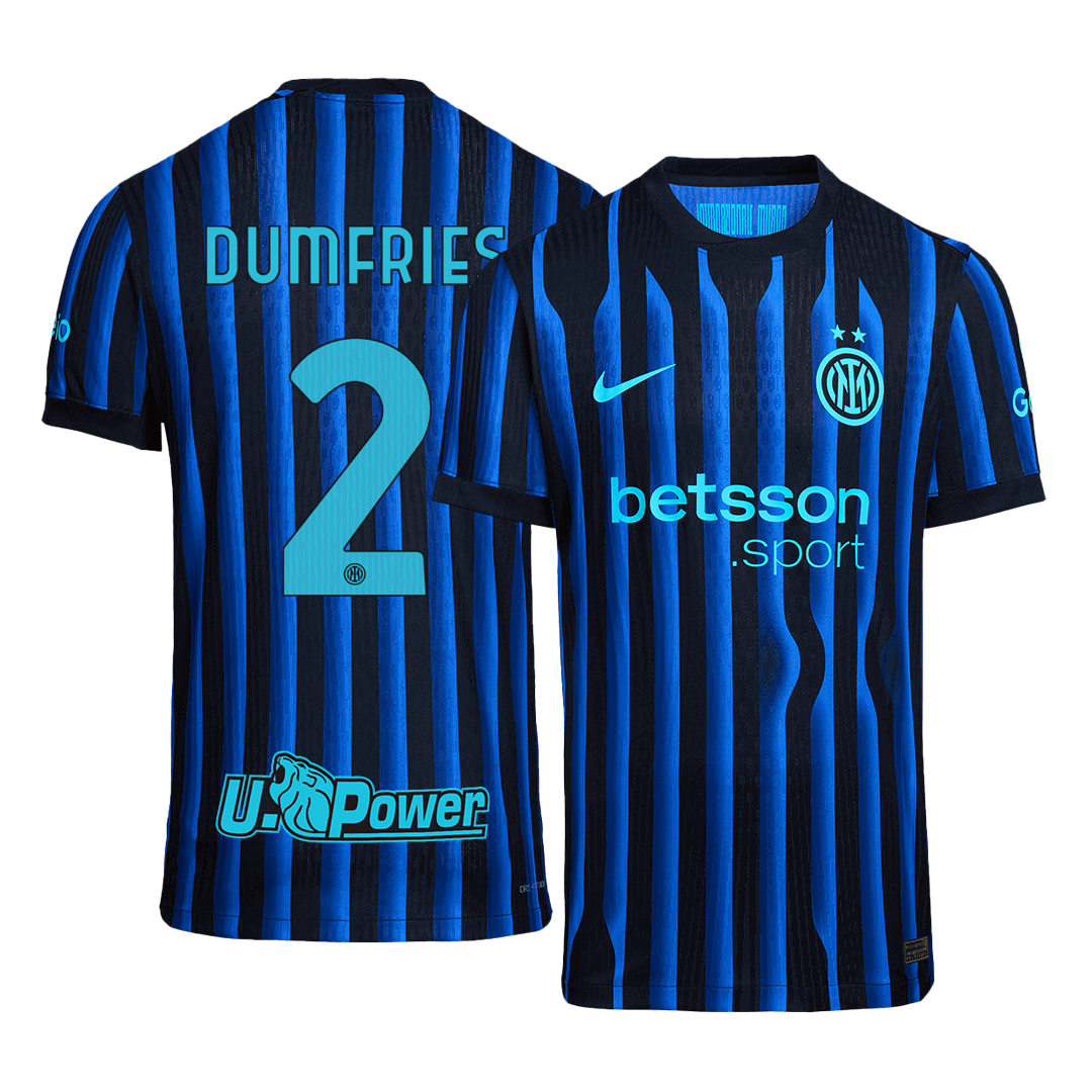 DUMFRIES #2 Inter Milan Játékos Otthon Mez 2025/26