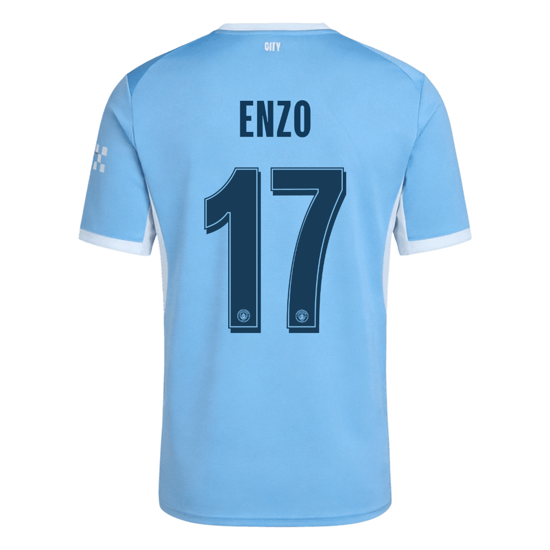 ENZO #17 Manchester City Hazai Mez 2026/27 Kék