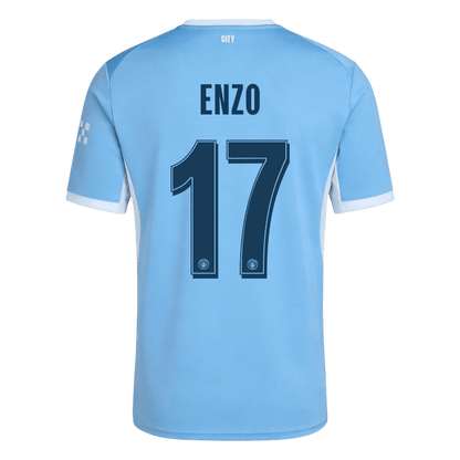 ENZO #17 Manchester City Hazai Mez 2026/27 Kék