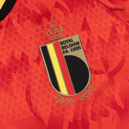 DE BRUYNE #7 Belgium Hazai Világbajnoki Mez 2026 Piros