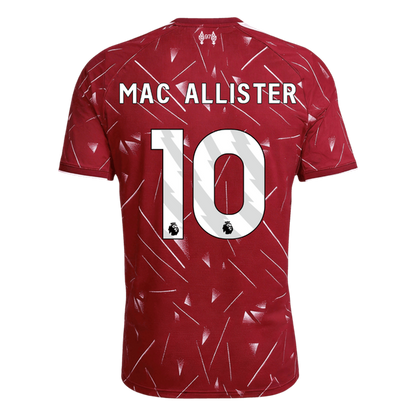 MAC ALLISTER #10 Liverpool Hazai Futball 2026/27 Piros