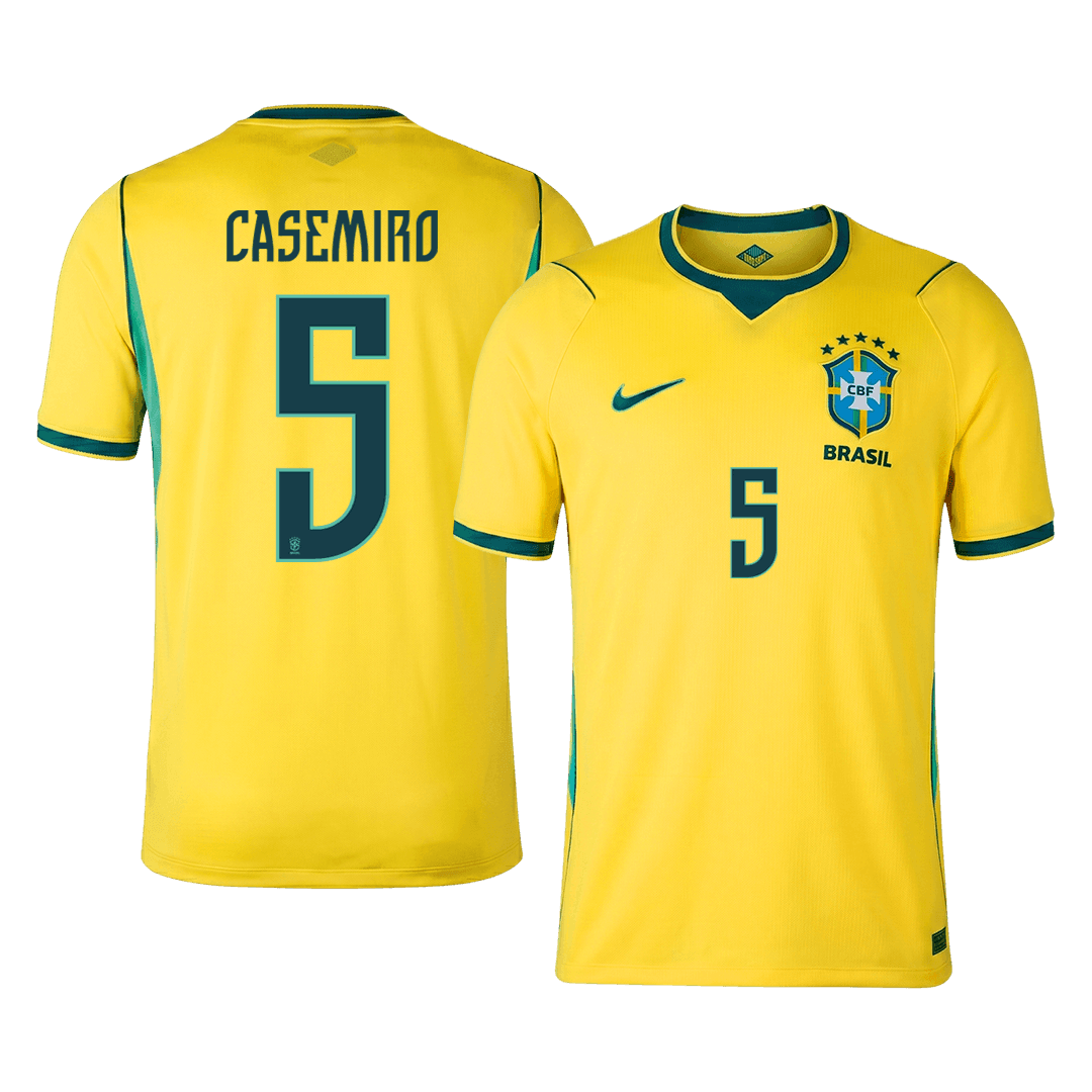 CASEMIRO #5 Brazília Hazai Mez 2026 Sárga