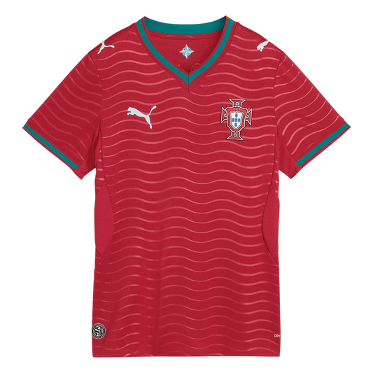 Női Portugal Hazai Futball Mez 2026 Piros
