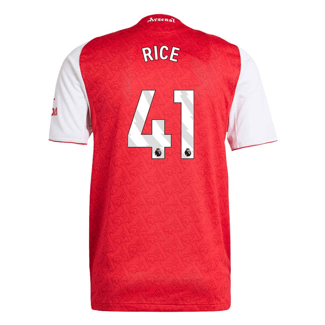 RICE #41 Játékos Arsenal Otthoni Soccer Mez 2025/26 Piros