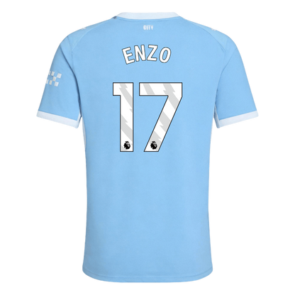 ENZO #17 Manchester City Játékos Verzió Hazai Mez 2026/27 Kék