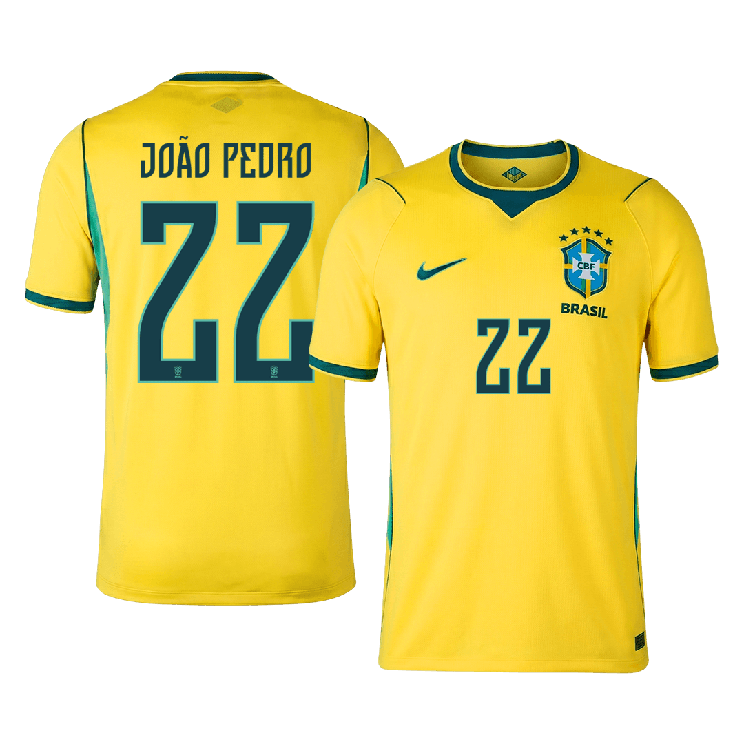 JOÃO PEDRO #22 Brazília Hazai Mez 2026 Sárga