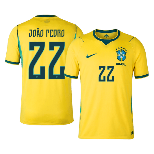 JOÃO PEDRO #22 Brazília Hazai Mez 2026 Sárga