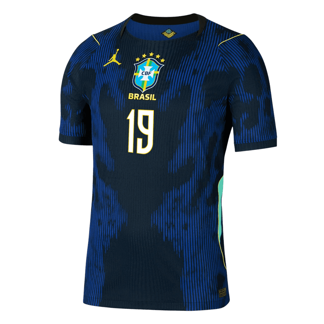 ENDRICK #19 Brazília Játékos Verzió Idegenbeli Mez Világbajnoki 2026