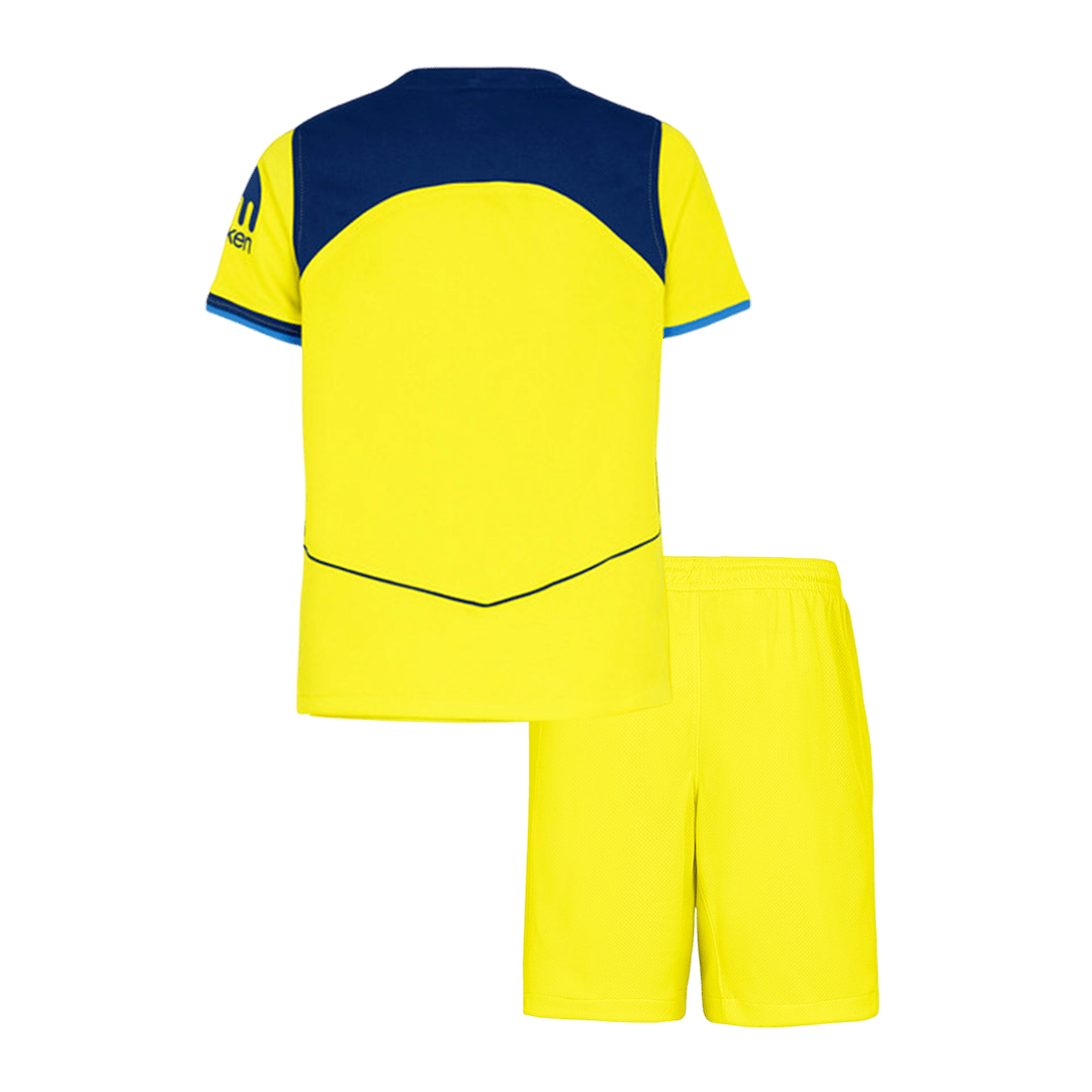 Tottenham Hotspur Gyerek Harmadik Mez Készlet(Mez+Nadrág) 2025/26 Sárga