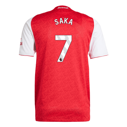 SAKA #7 Játékos Arsenal Otthoni Soccer Mez 2025/26 Piros