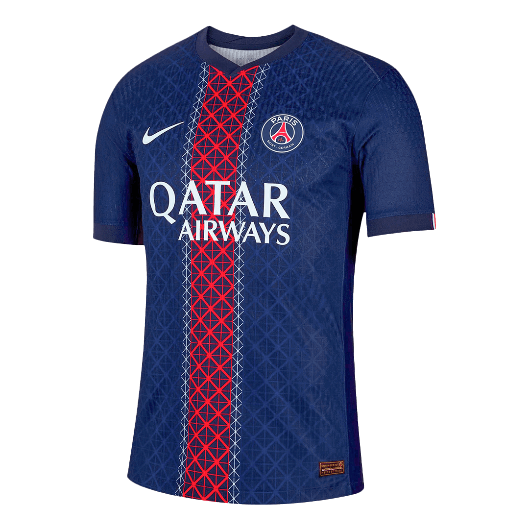 MARQUINHOS #5 Játékos PSG Otthon Soccer Mez 2025/26 Haditengerészet
