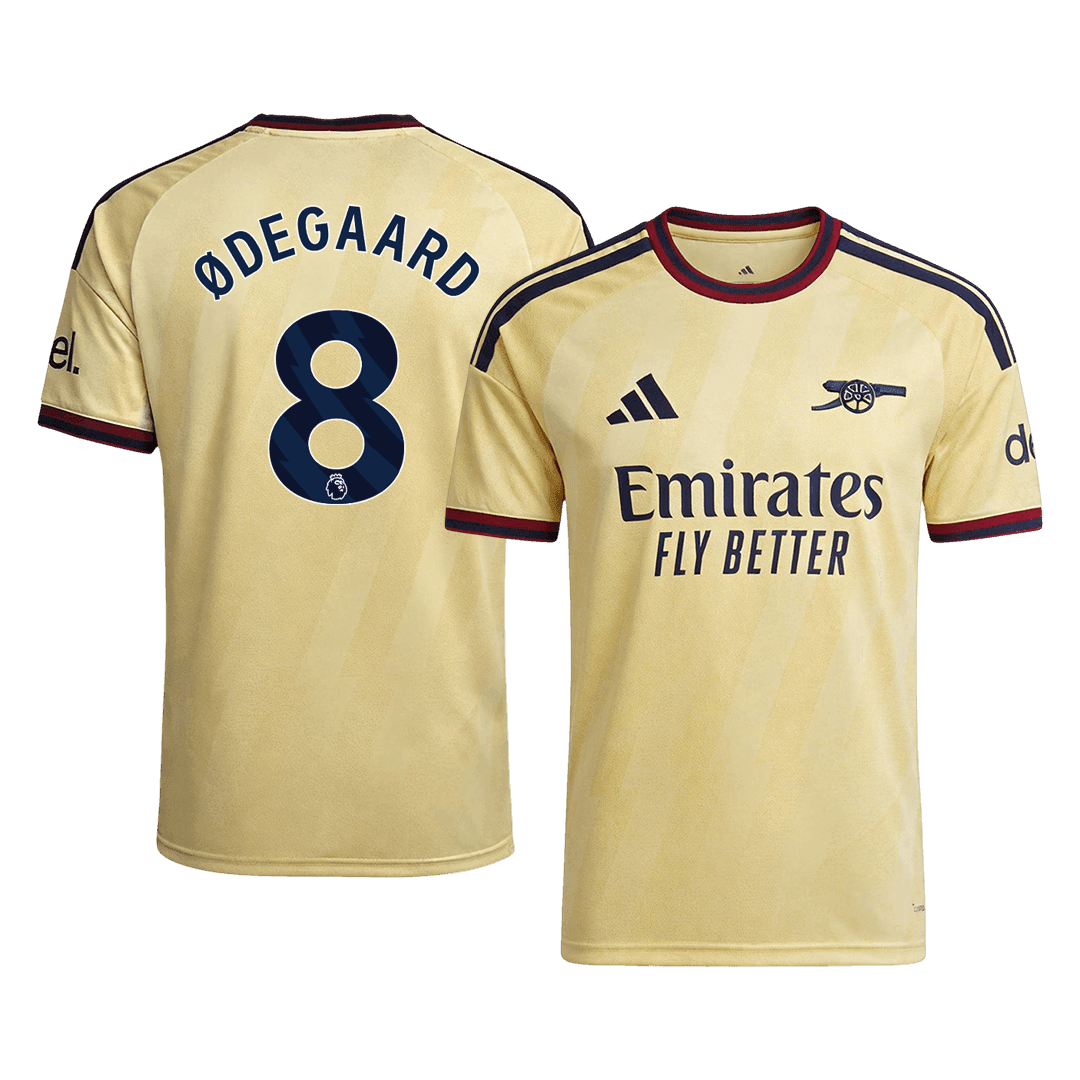 ØDEGAARD #8 Arsenal Játékos Verzió Harmadik Mez 2026/27 Sárga