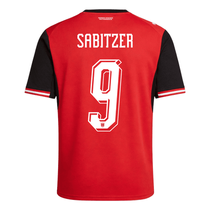 SABITZER #9 Ausztria Hazai Mez Világbajnoki 2026 Piros