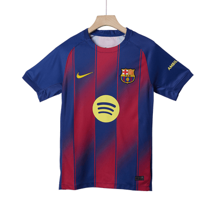 LEWANDOWSKI #9 Barcelona Otthon Soccer Mez 2025/26 Piros&Kék - UCL