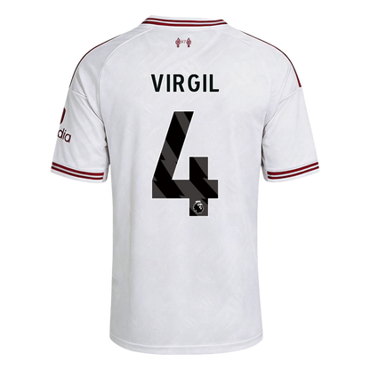 VIRGIL #4 Liverpool Idegenbeli Mez 2026/27 Fehér