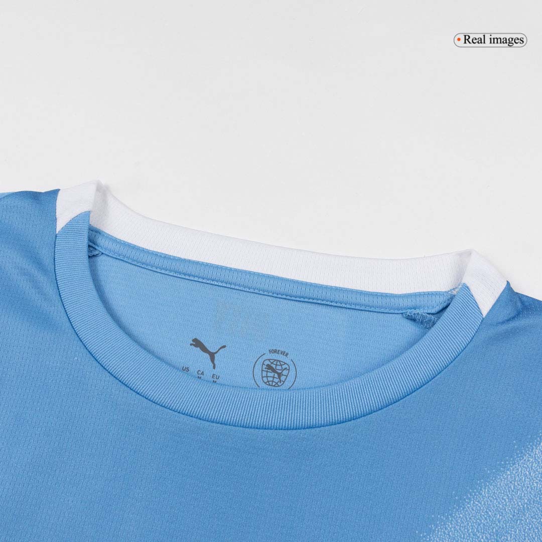 HAALAND #9 Manchester City Otthoni Futball Mez 2025/26 Kék