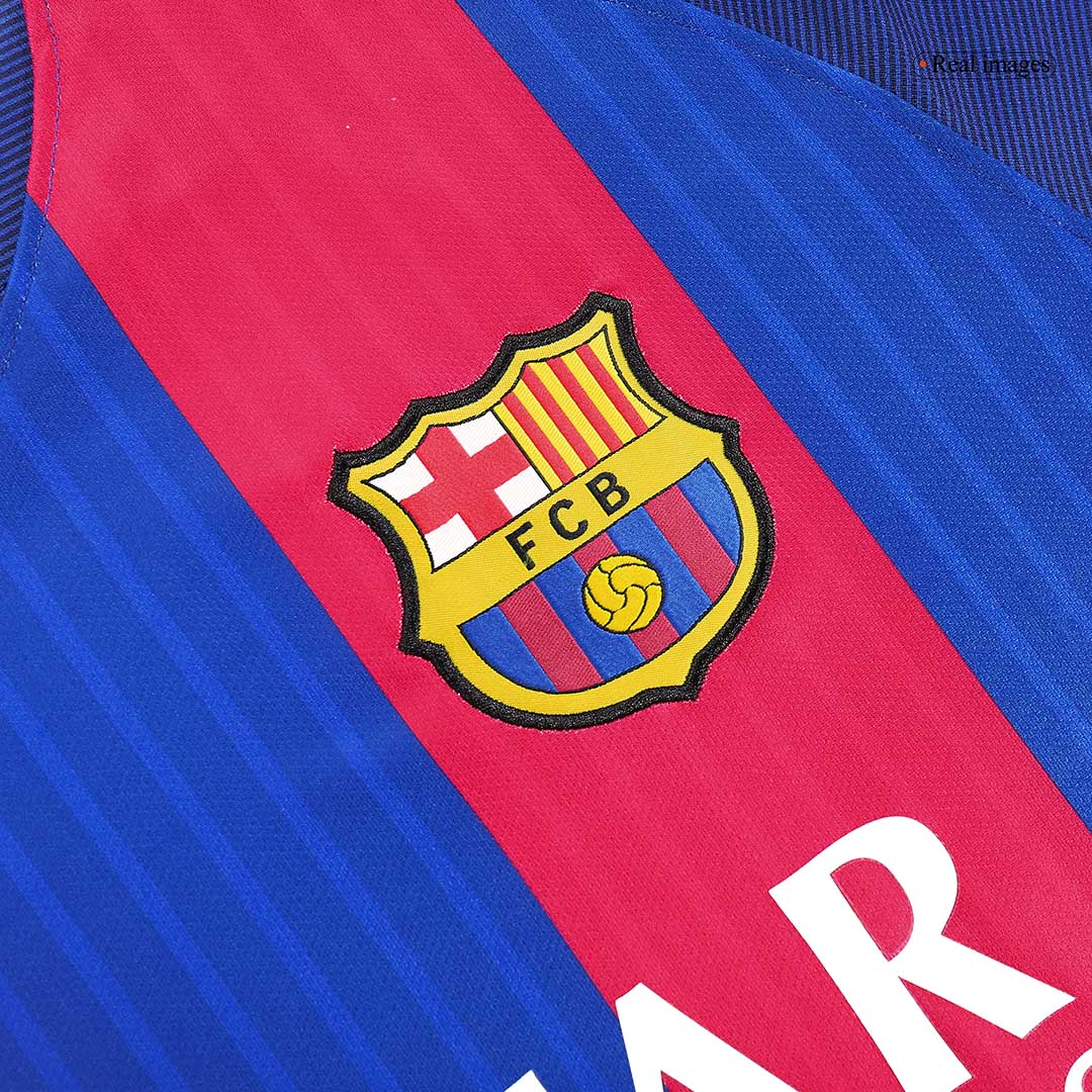 Barcelona Otthon Retro Futball Mez 2016/17 Piros&Kék
