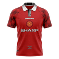 Manchester United Hazai Retro Futball Mez 1996/97 Piros