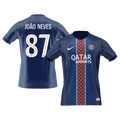 JOÃO NEVES #87 PSG
 Otthon Futball Mez 2025/26 Sötétkék