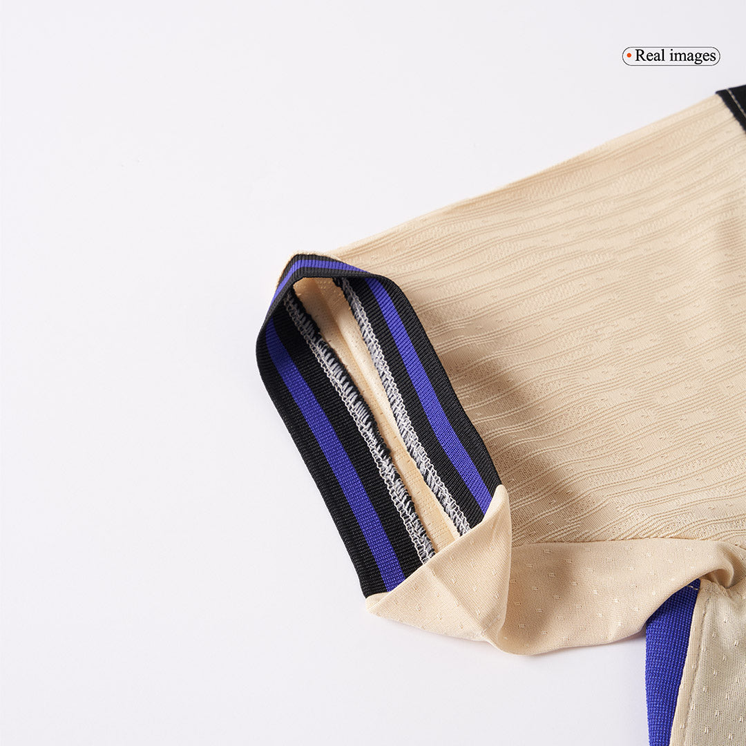 Játékos Barcelona Idegenbeli Soccer Mez 2025/26 Sárga