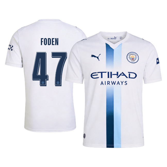 FODEN #47 Manchester City Harmadik Mez 2026/27 Fehér