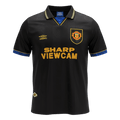 Manchester United Idegenbeli Retro Futball Mez 1993/94 Fekete