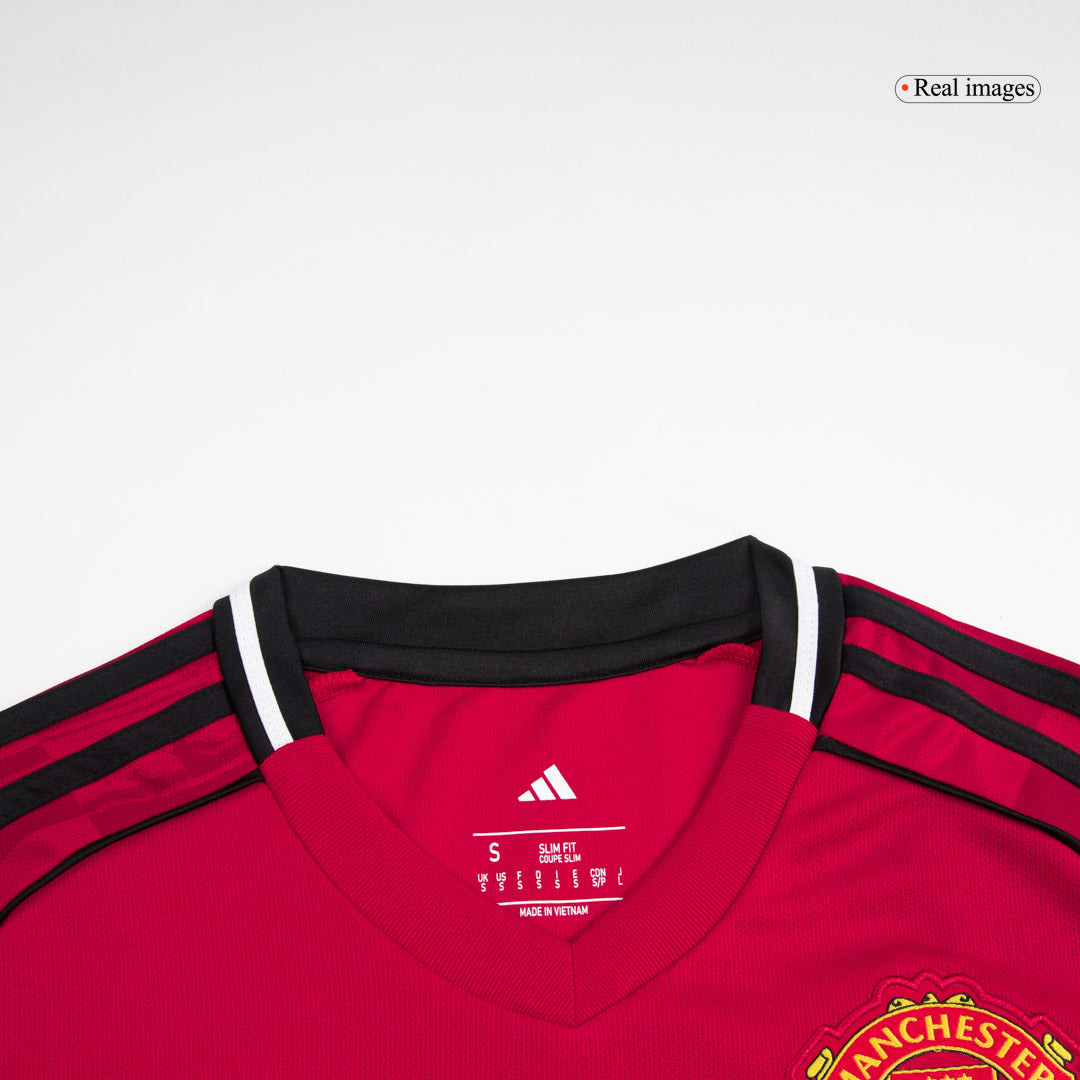 Manchester United Otthon Mez Szett (Mez+Nadrág+Zokni) 2025/26 Piros