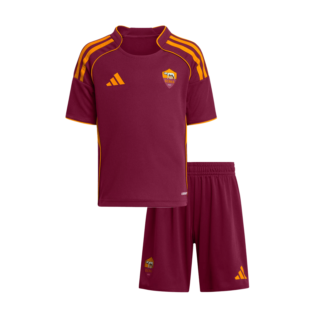 Gyerek Roma Hazai Futballmez Készlet 25/26 Piros 2025/26