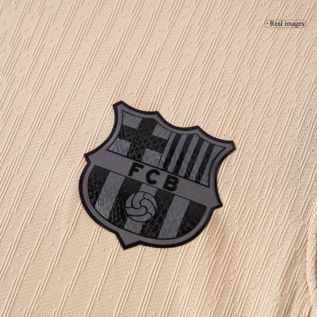 LAMINE YAMAL #10 Barcelona Játékos Idegenbeli Mez 2025/26 Sárga - UCL