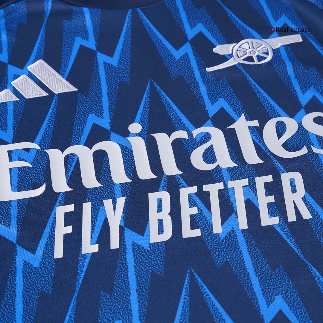 RICE #41 Arsenal Idegenbeli Soccer Mez 2025/26 Kék