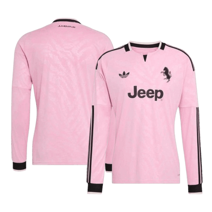 Juventus Idegenbeli Hosszú Ujjú Mez 2026/27 Rózsaszín
