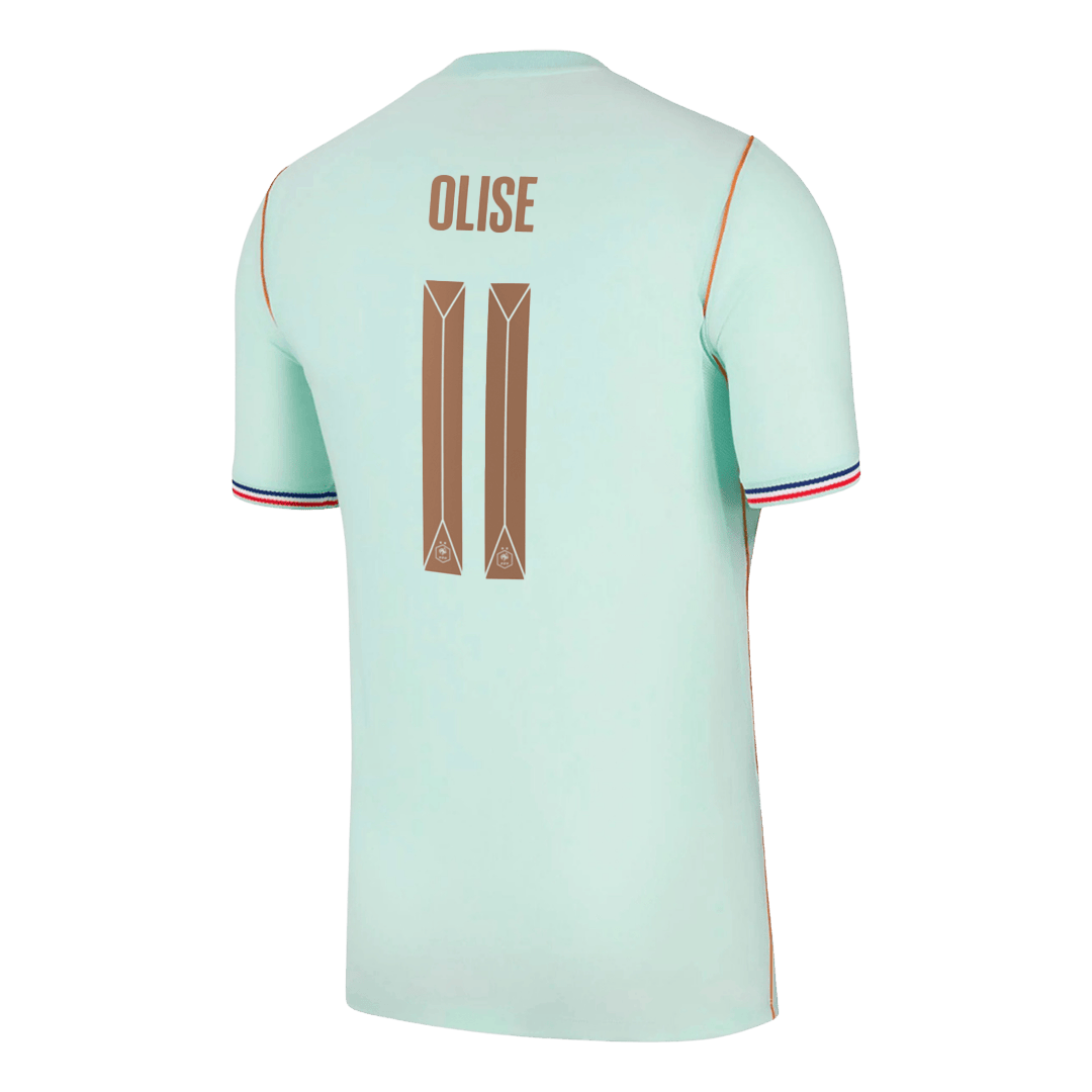 OLISE #11 Franciaország Idegenbeli Világbajnoki Mez 2026 Kék