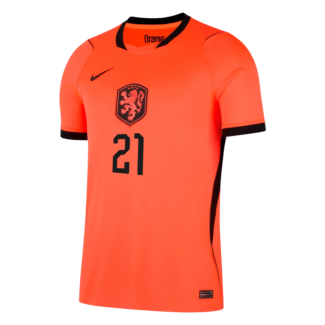 F.DE JONG #21 Hollandia Hazai Mez 2026 Narancs