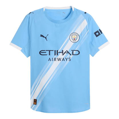DE BRUYNE #17 Manchester City Játékos Otthon Mez 2025/26 Kék