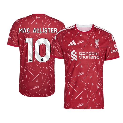 MAC ALLISTER #10 Liverpool Játékos Verzió Hazai Mez 2026/27 Piros