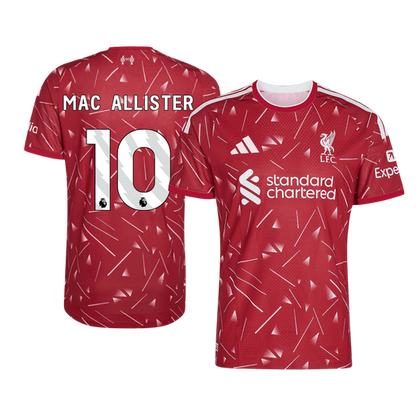 MAC ALLISTER #10 Liverpool Játékos Verzió Hazai Mez 2026/27 Piros