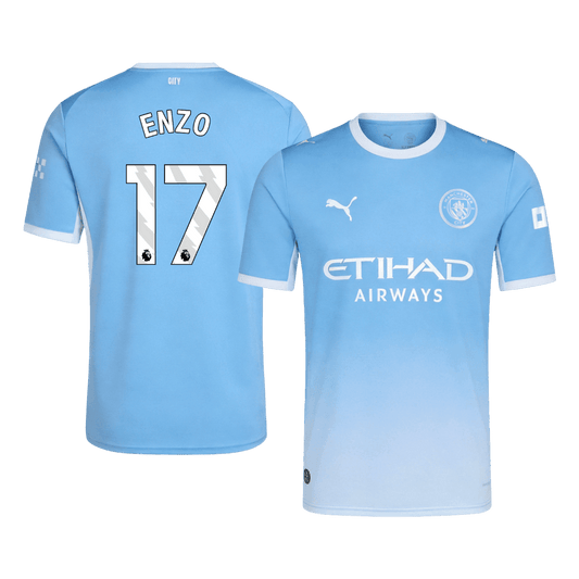 ENZO #17 Manchester City Hazai Mez 2026/27 Kék