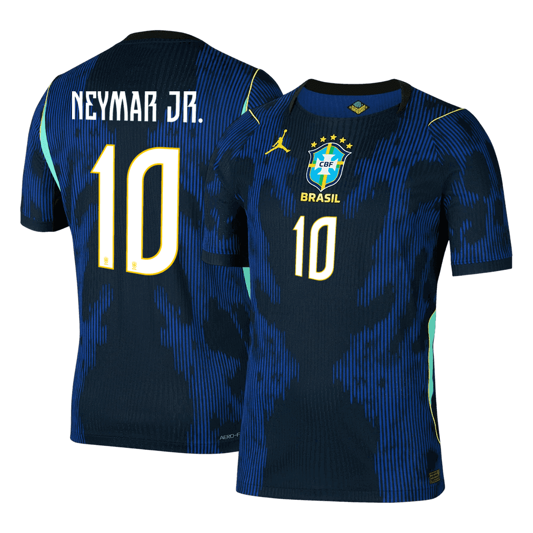 NEYMAR JR. #10 Brazília Játékos Verzió Idegenbeli Mez Világbajnoki 2026