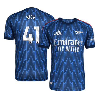 RICE #41 Arsenal Játékos Idegenbeli Mez 2025/26 Kék