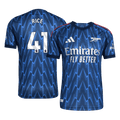 RICE #41 Arsenal Játékos Idegenbeli Mez 2025/26 Kék