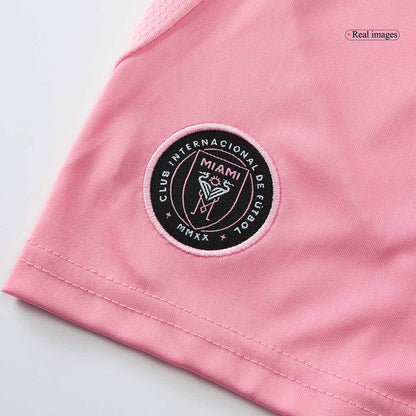 Inter Miami Otthoni Soccer Mez Készlet(Mez+Rövidnadrág) 2025 Rózsaszín