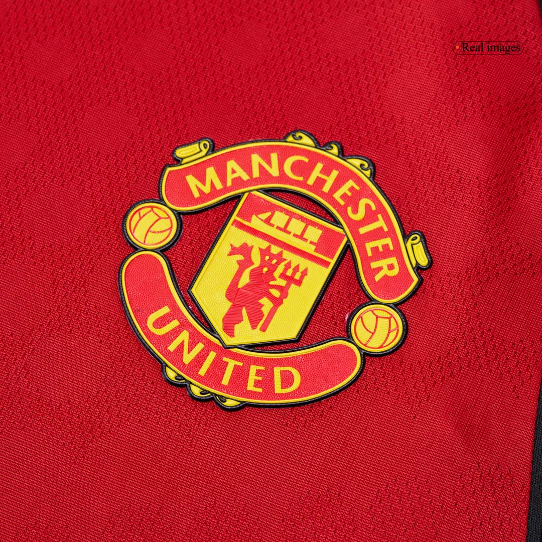 ŠEŠKO #30 Manchester United Játékos Otthon Mez 2025/26 Piros