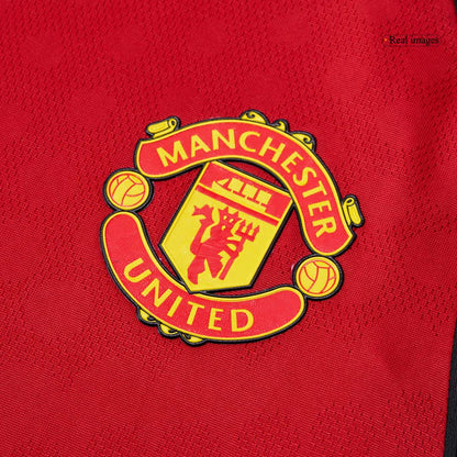 ŠEŠKO #30 Manchester United Játékos Otthon Mez 2025/26 Piros