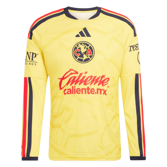 Club America Hazai Hosszú Ujjú Mez 2026/27 Sárga