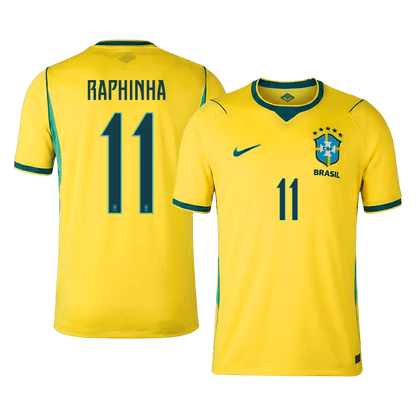 RAPHINHA #11 Brazília Hazai Mez 2026 Sárga