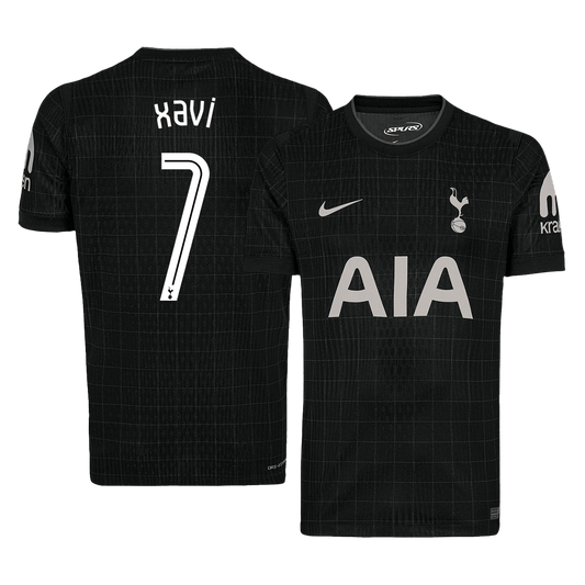 XAVI #7 Tottenham Hotspur 
 Idegen 
 Futball Mez 
2025/26 
 Fekete 
 
 
- UCL