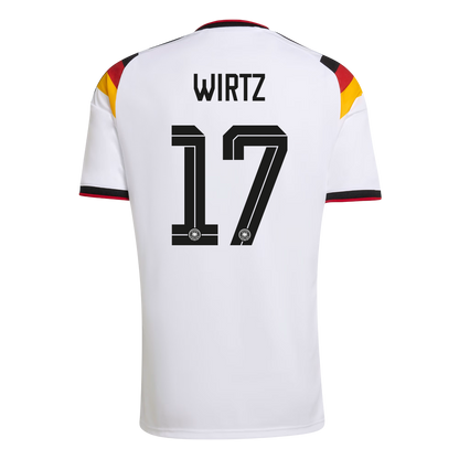 WIRTZ #17 Németország Hazai Világbajnoki Mez 2026 Fehér