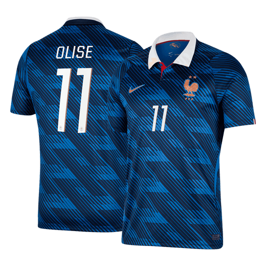 OLISE #11 Franciaország Hazai Világbajnoki Mez 2026 Kék